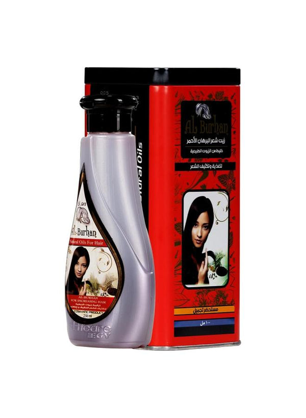 برهان زيت 250مل لكثافة الشعر احمر