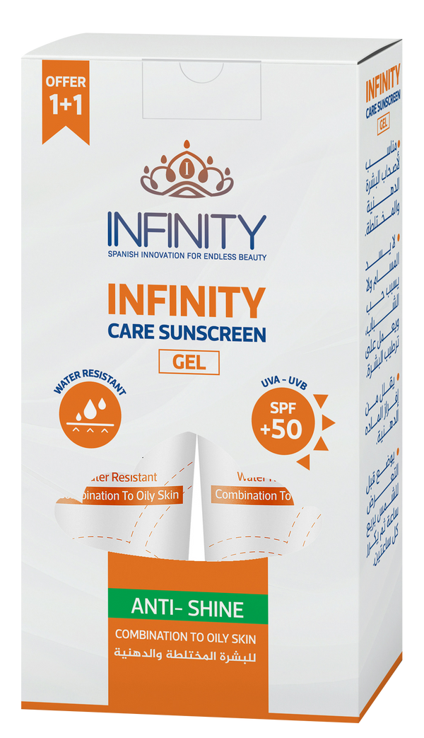 Infinity Sunscreen 60Ml Gel Spf50 (1+1)