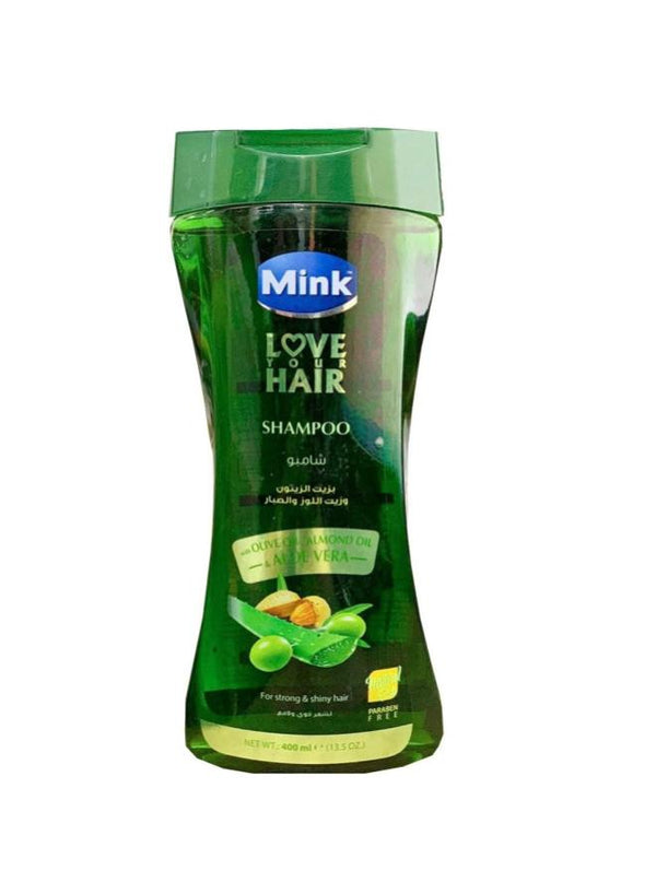 مينك شامبو 400مل زيتون و صبار