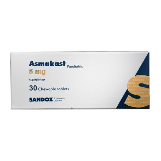 ASMAKAST 5MG PED 30TAB