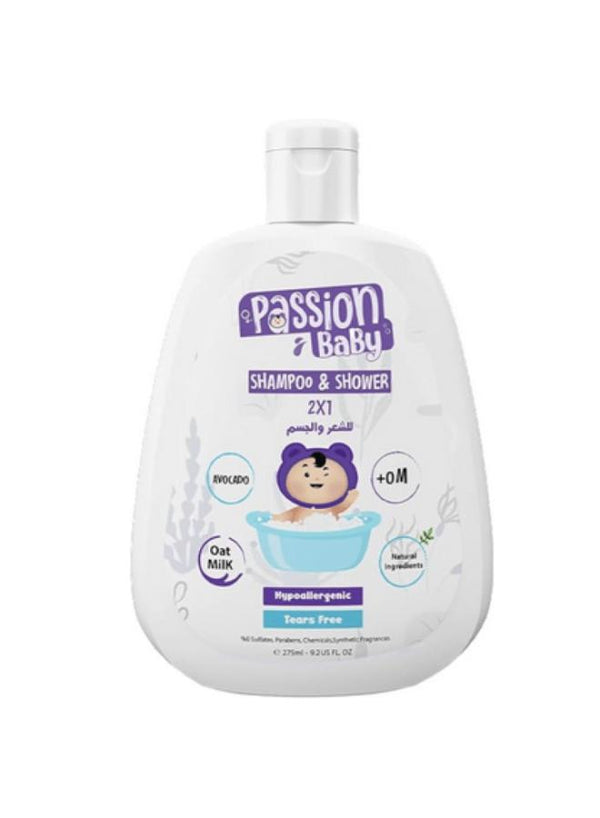 باشون بيبى شامبو و شاور 275مل