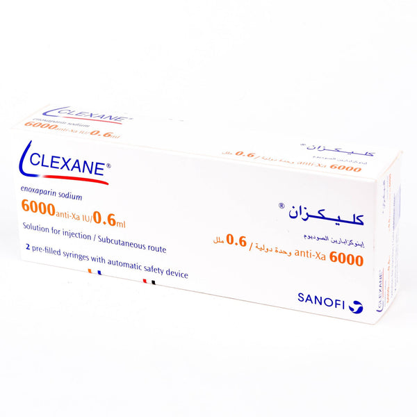 Clexane 60Mg 2Syring ثلاجه