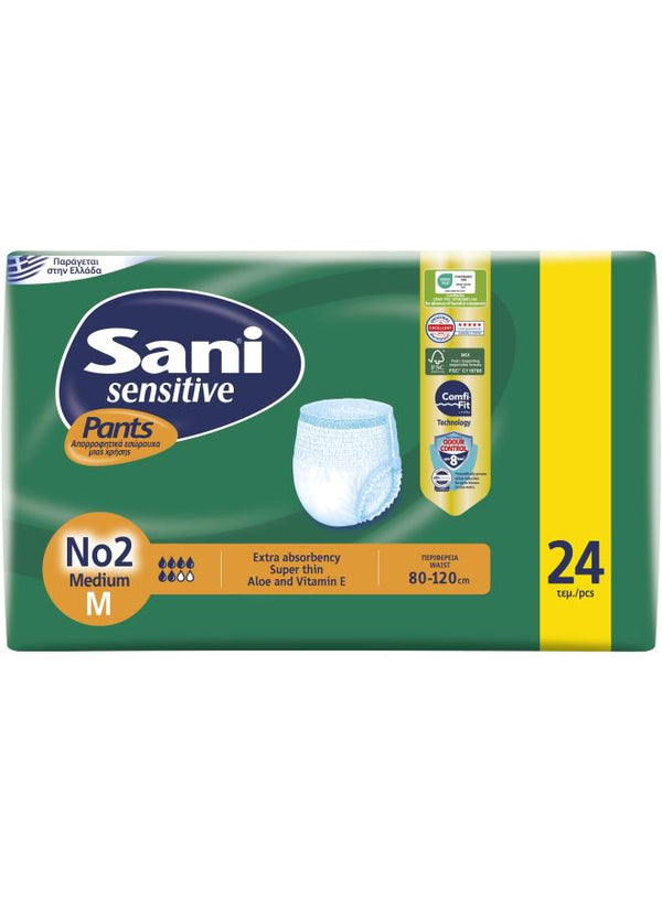 ساني حفاظات شورت 24ق M