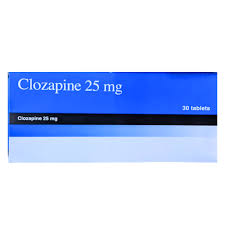 CLOZAPINE 25MG 30TAB