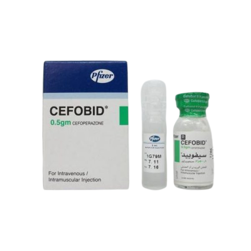 Cefobid 0.5Gm+Solv. 1Vl.
