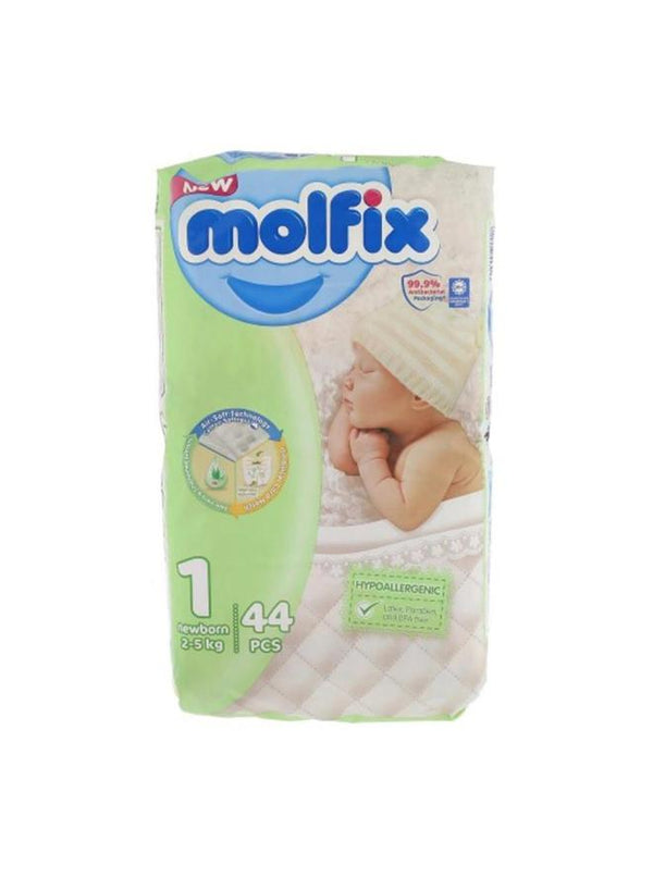 مولفكس حفاظات مقاس 1 44 قطعة