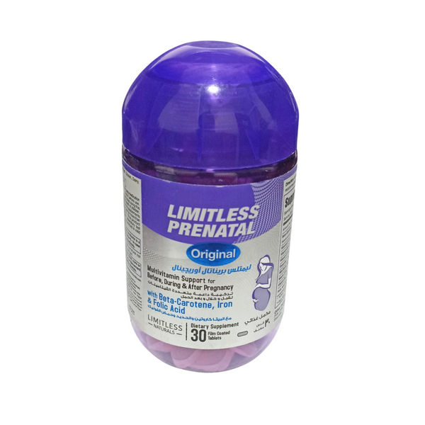 Limitless Prenatal Original 30 Cap