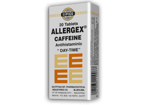 ALLERGEX CAFEINE 20T.