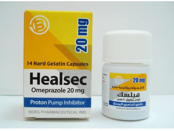 Healsec 20Mg 14 Cap