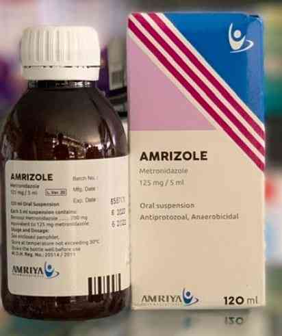AMRIZOLE 120ML SYP
