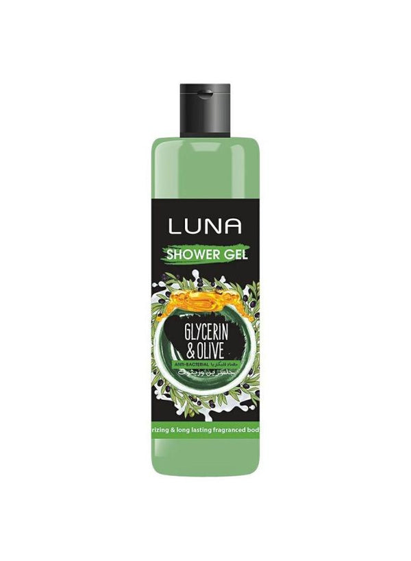 لونا شاور 500مل جلسرين و زيتون