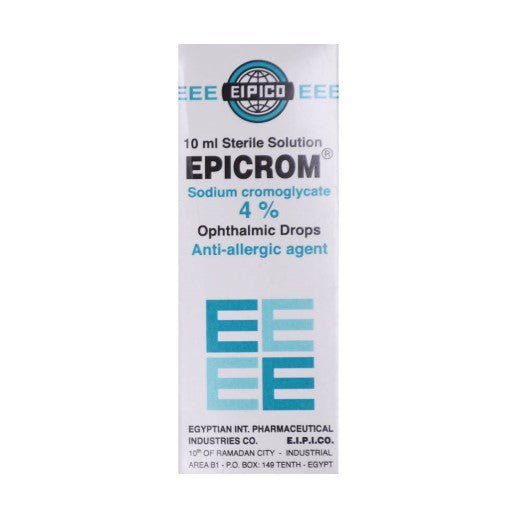 Epicrom 4% 10Ml E.Drops