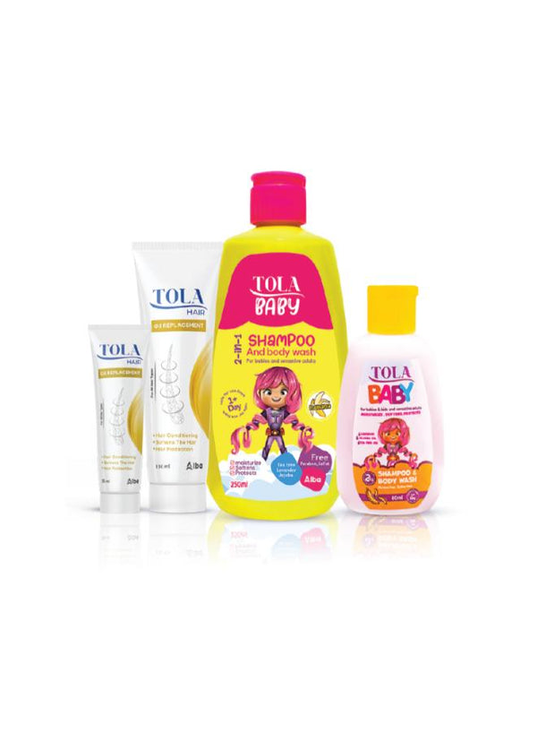 تولا بيببى مجموعه 4 قطع