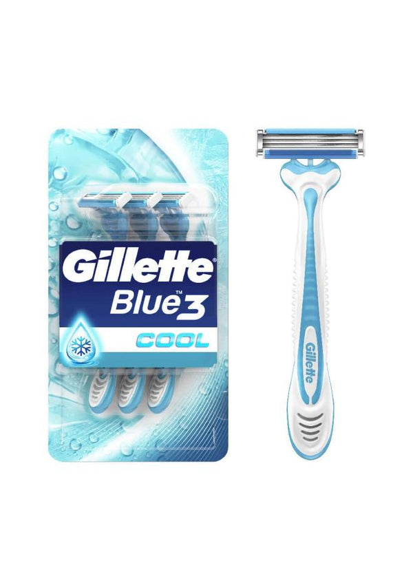 جيليت بلو3 ماكينة3ق كوول كارت