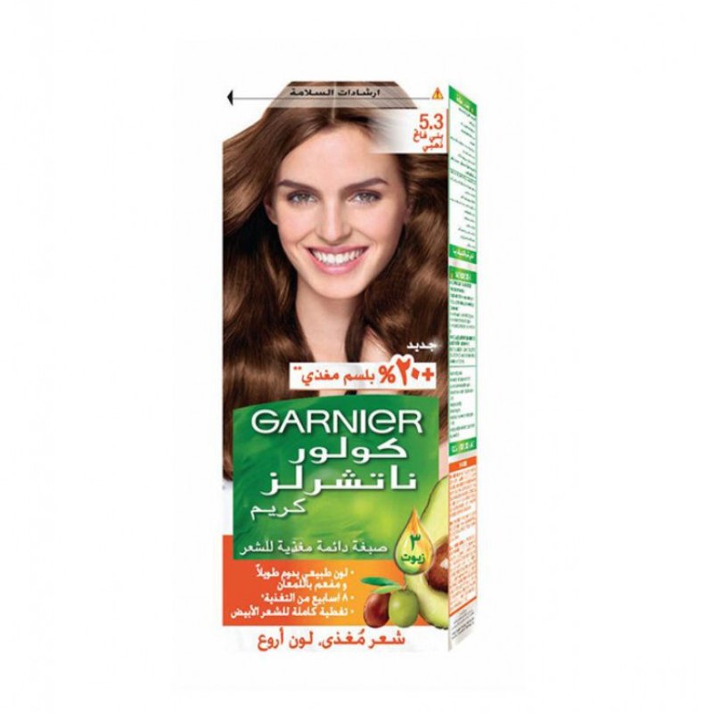 غارنيه صبغه بنى فاتح ذهبى 5.3