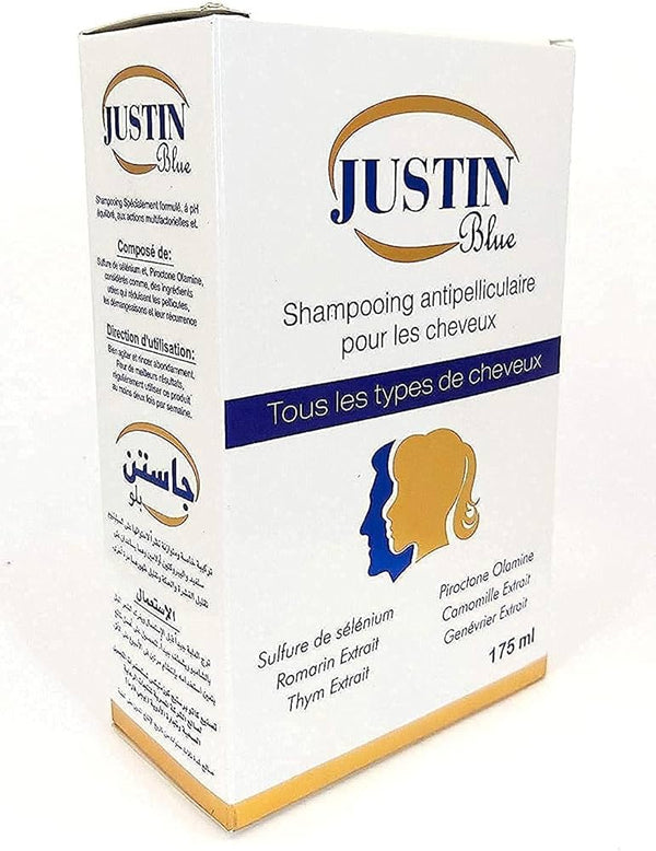 Justin Blue Shampoo 175Ml