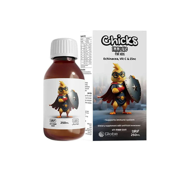 Chicks Immune Vit C&Zinc 250Ml Syp