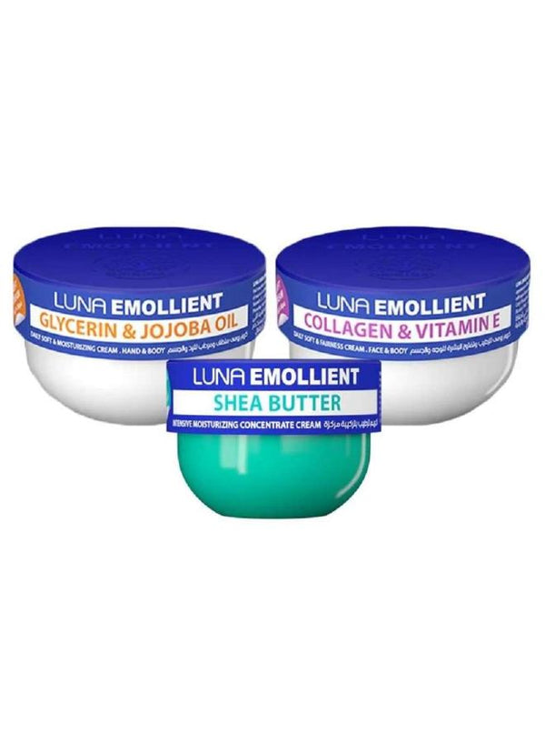لونا سوفت كولاجين 160مل + جوجوبا 160مل +شيا 50مل