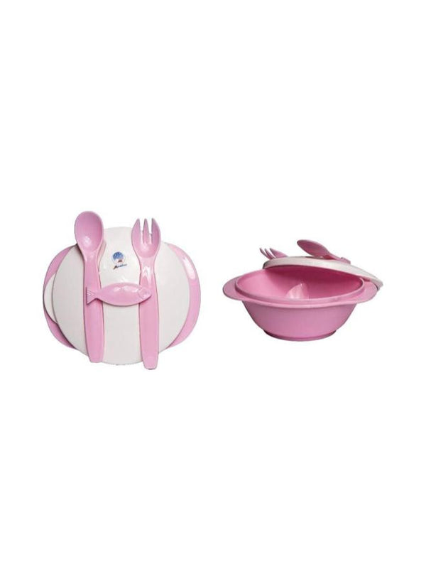 مامبينو طبق وشوكة ومعلقة