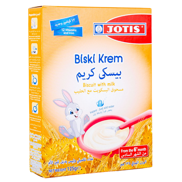 Biski Cream 125 G بسكويت وحليب