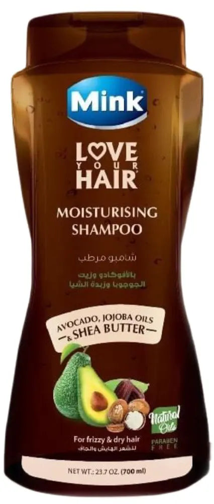 مينك شامبو 400مل افوكادو و جوجوبا و شيا