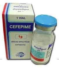 CEFEPIME 1GM 1VIL+2 ماءمذيب