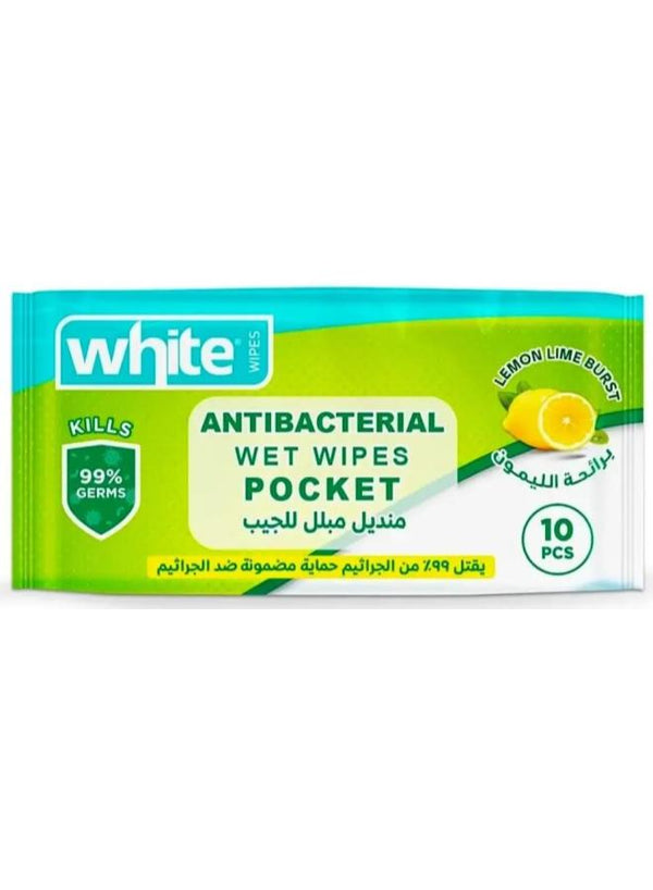 وايت مناديل اطفال 10ق منتول اخضر