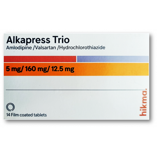 Alkapress Trio 5/160/25Mg 14Tab