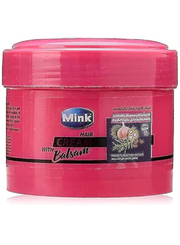 مينك كريم بلسم ثوم و روزمارى وزيت خروع 200مل