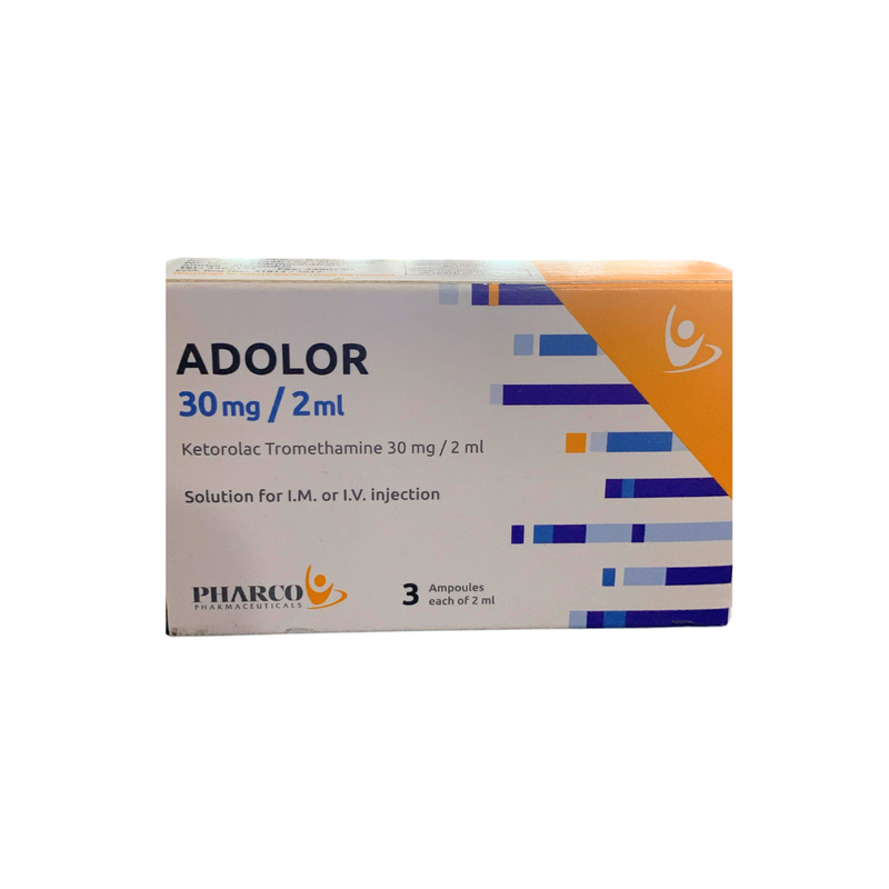 ADOLOR 30MG 3AMP