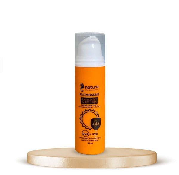 ناتشورال واقي شمس لوشن