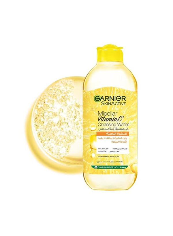 غارنيه ميسيلار فيتامين سى 400مل عرض
