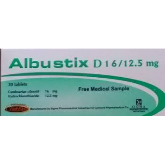 Albustix D 16/12.5Mg 30Tab
