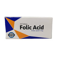 Folic Acid 5Mg 20Tabابيكو