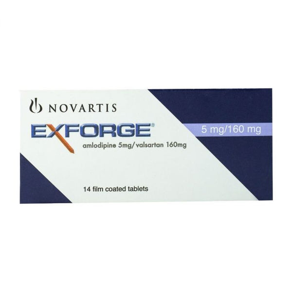 Exforge 5/160Mg 14Tab
