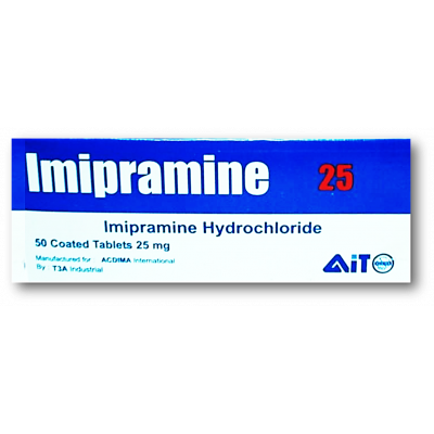 Imipramine 25Mg 50Tab