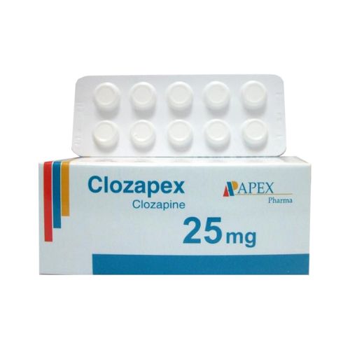 CLOZAPEX 25MG 50TAB