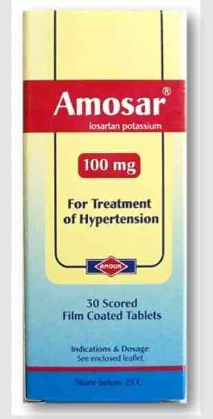 AMOSAR 100MG 30T
