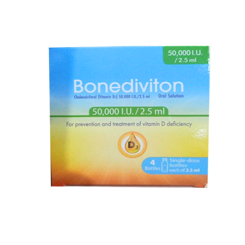 BONEDIVITION 50.000 I.U 4 ORAL SOLU