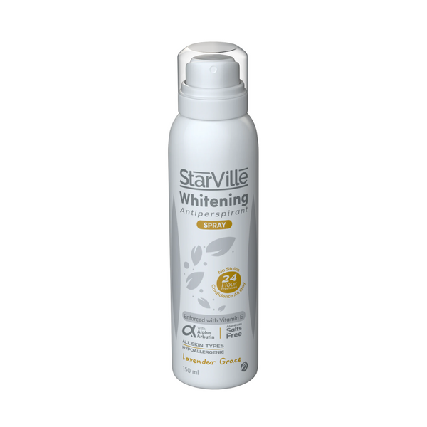Starville Whitening Antiperspirant Spray Lavendr 150Ml