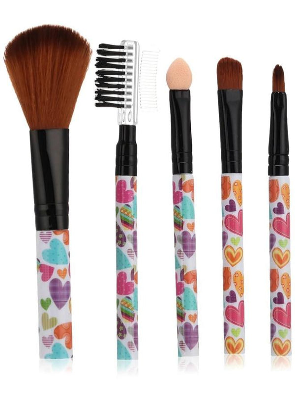 سوناتا طقم 5 فرشة ماكياج في جراب الوان