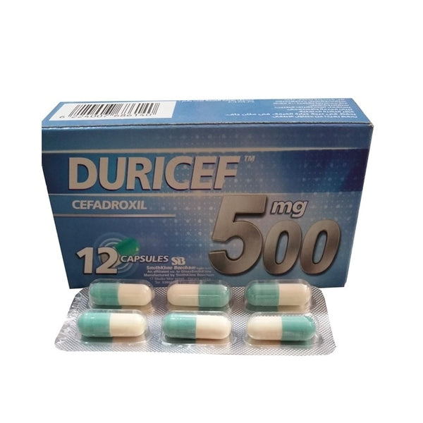 Duricef 500Mg 12Cap