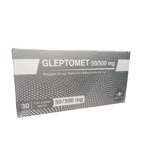Gleptomet 50/500Mg 30Tab