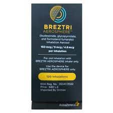 BREZTRI 160/9/4.8 120 INHALER SPRAY