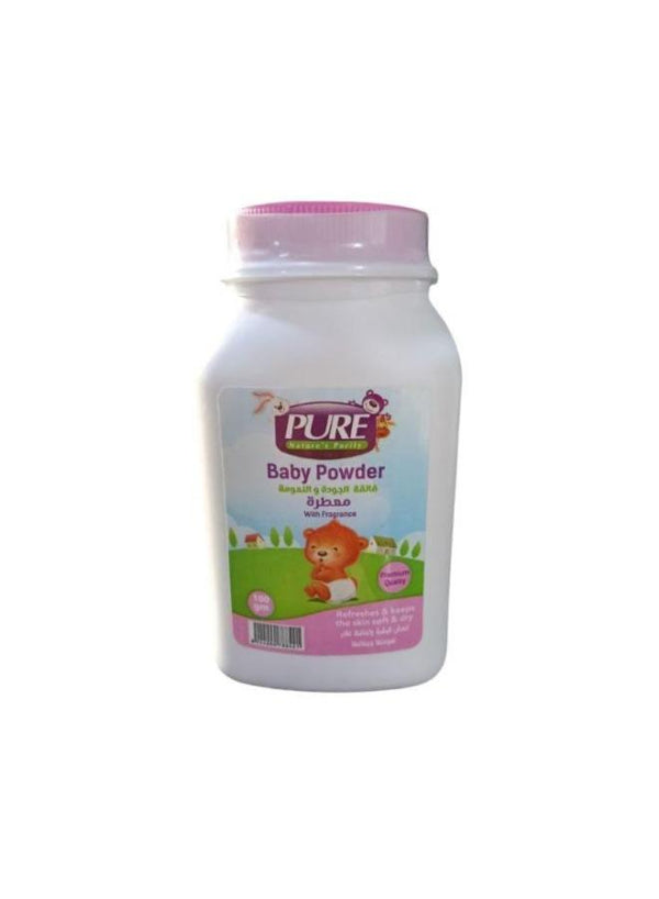 بيور بودرة تلك اطفال معطره 100جم روز