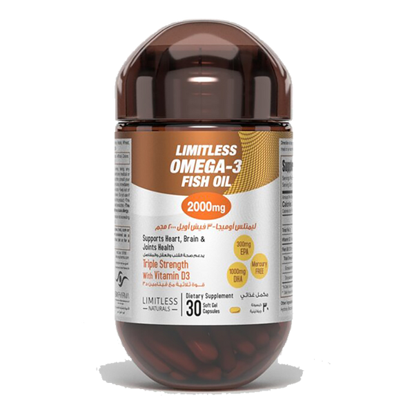 Limitless Omega-3 Fish Oil 60 Tab