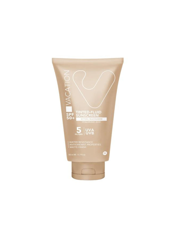 Vacation Creme Solaire Spf+50 Fluide Teintee 50Ml