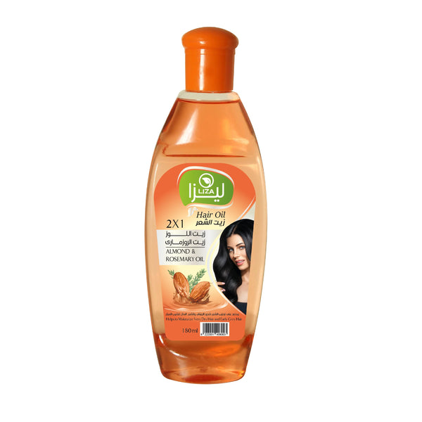 ليزا زيت2*1 لوز و روز ماري 180 مل