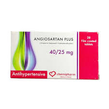 ANGIOSARTAN PLUS 40/25 MG 28 TAB