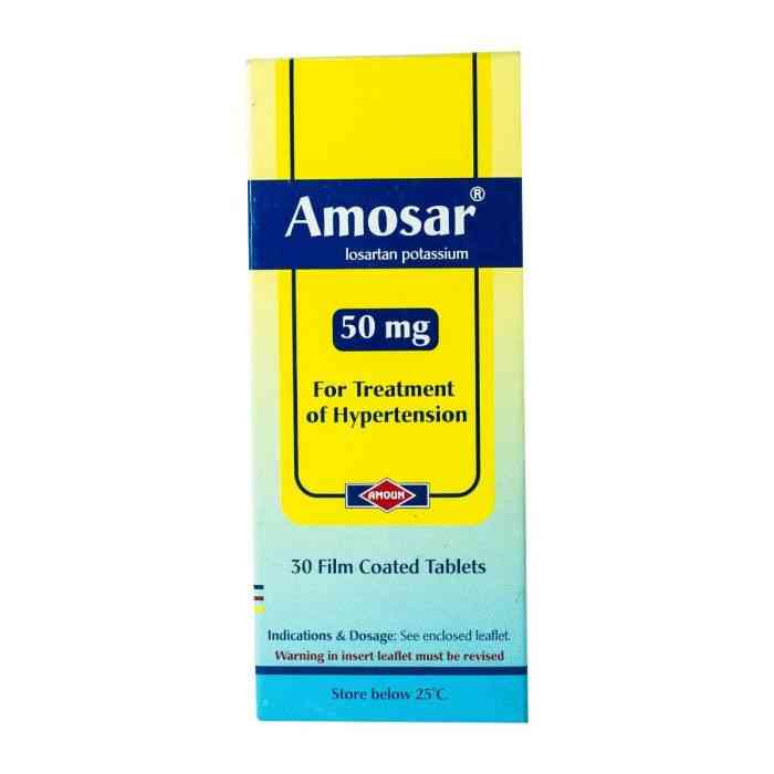 AMOSAR 50MG 30T